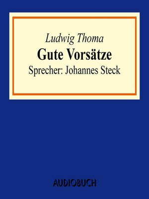 cover image of Gute Vorsätze